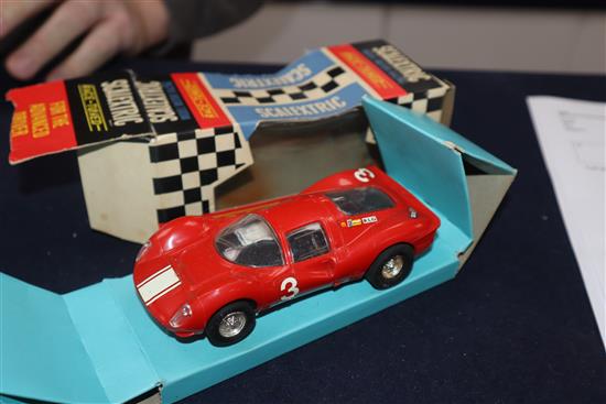 A collection of Dinky, Corgi, Scalextric, etc